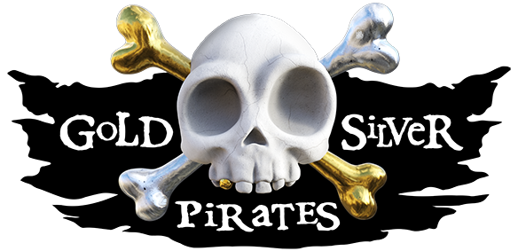 Gold Silver Pirates Logo